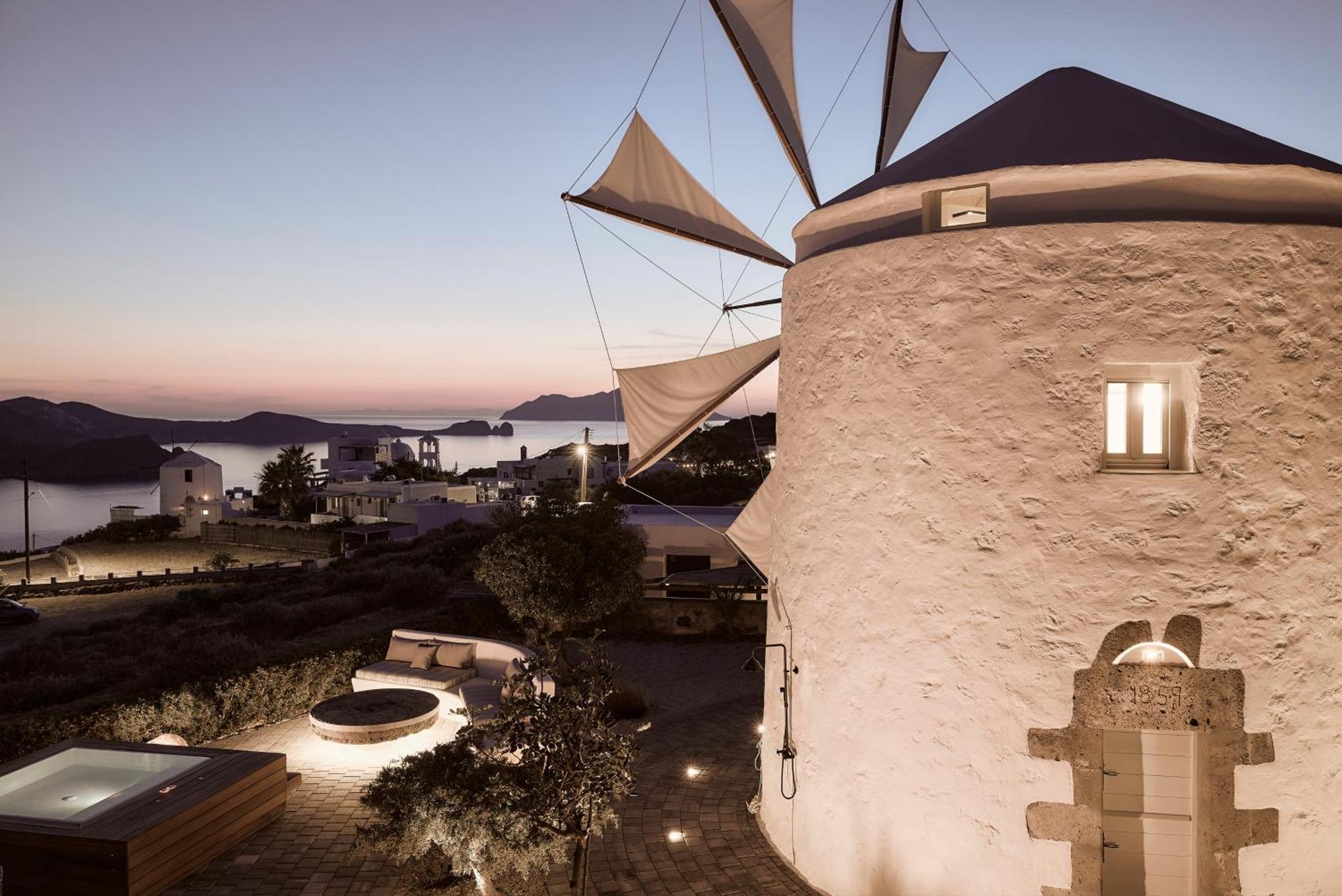 Windmill Karamitsos Since 1859 Apartment Tripiti Luaran gambar